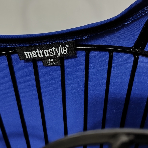 MetroStyle - Women's Blouse - Blue - Size Medium - Picture 8 of 8
